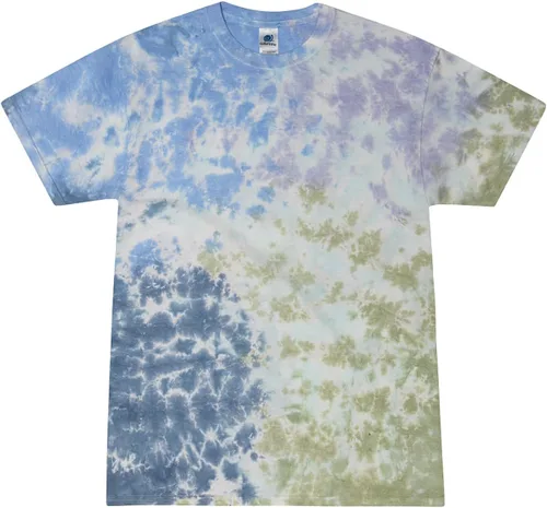 Vista 88 de Colortone Camisetas Tie Dye para Hombre y Mujer - Camisetas de manga corta unisex Tie-Dye para adultos Acadia
