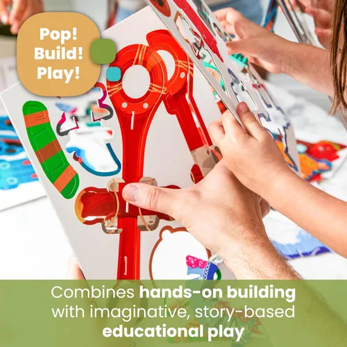 Vista 2 de Catapult - Lanzador de gnomos, juguete STEM seguro para niños de 3 años en adelante, para imaginación, aprendizaje y juego educativo con historias