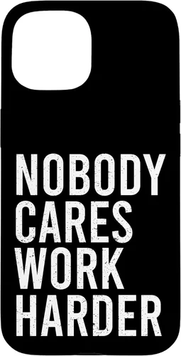 Vista 6 de Funda de regalo para iPhone 13 Nobody Care Work Hard Actitude Grit Hustle Success