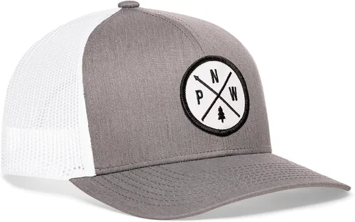 Vista 14 de HAKA PNW - Gorra de béisbol ajustable para hombre y mujer, diseño de camionero del noroeste del Pacífico