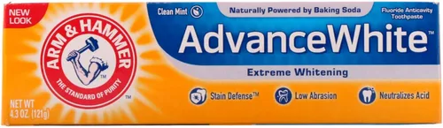 Vista 8 de Arm & Hammer Advance Pasta de dientes blanca, 0.9 onzas (paquete de 3)