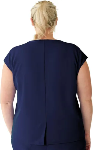 Vista 4 de Blusa médica Nolita de gran tamaño con cuatro bolsillos para mujer