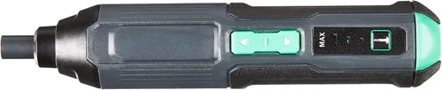 Vista 2 de Amazon Basics de SKIL - Destornillador de precisión inalámbrico recargable de 4 V, con juego de 34 puntas, funda de transporte, carga USB, luz
