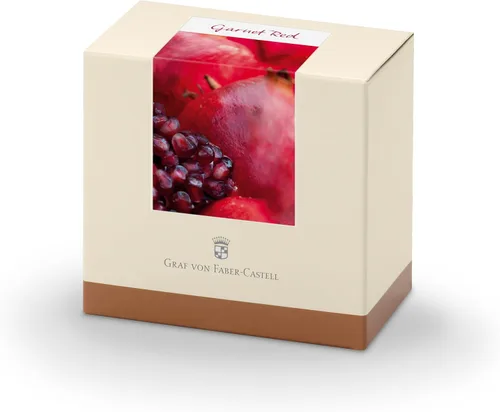 Vista 4 de Faber-Castell - Botella de tinta, color negro Garnet Red