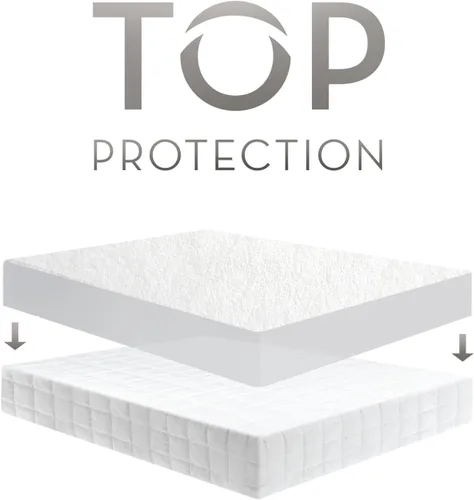 Vista 5 de Colchón protector Sleep Tite garantía de por malouf hipoalergénicos 100% impermeable