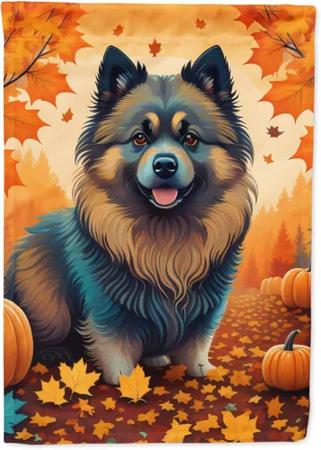 Vista 25 de Caroline's Treasures DAC1001GF Affenpinscher - Bandera decorativa para jardín de otoño, decoración para patio exterior, patio, parterres