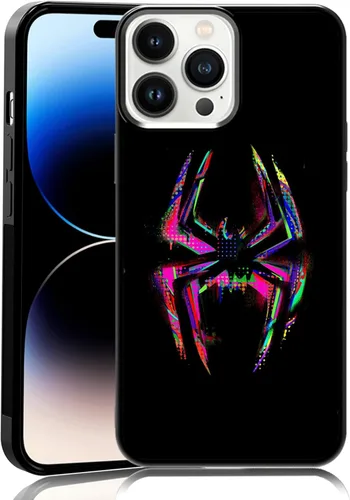 Vista 28 de Morales Punk Gwen - Funda protectora para iPhone 11 Pro, Spiderverse negro TPU a prueba de golpes, funda protectora para iPhone, linda funda