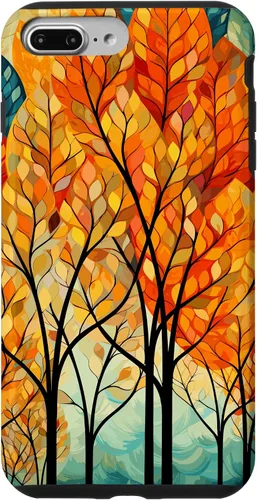 Vista 16 de Fall Theme & Autumn Leaves & Colorful Trees, Fall Colors Case for iPhone 16