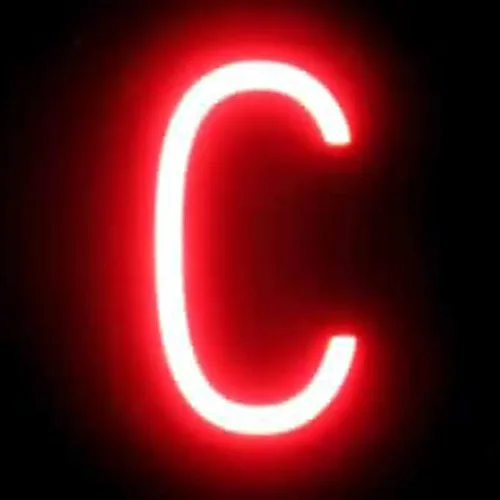 Vista 41 de SpellBrite Letra LED S Construye letreros de bricolaje que puedes cambiar con letras LED azules Componentes adicionales necesarios para iluminar