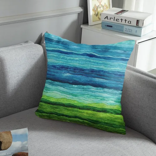 Vista 3 de Sanwarm Juego de 4 fundas de almohada decorativas para decoración del hogar, 16 x 16 pulgadas, fundas de almohada para sofá, fundas de almohada
