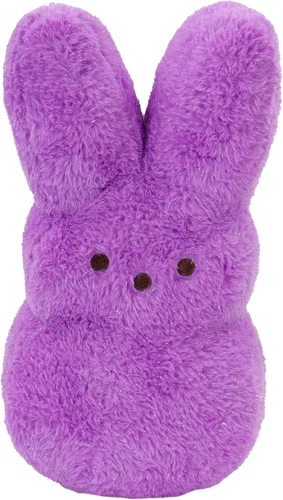 Vista 39 de Animal Adventure Peeps 4" Juguete de peluche de conejo Palm Pet coleccionable Azul