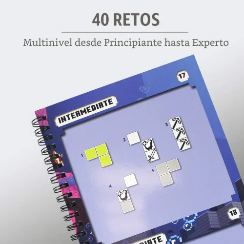 Vista 2 de ThinkFun – Rompecabezas magnético de Minecraft para viaje, juego lógico y juguete STEM para niños a partir de 8 años