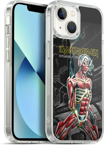 Vista 213 de Head Case Designs Funda de gel suave con licencia oficial de Iron Maiden Brave New World, compatible con Apple iPhone 7 Plus/iPhone 8 Plus Nuevo