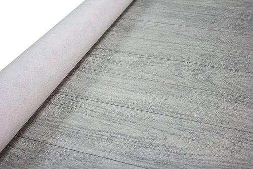 Vista 8 de d-c-fix Rollo de Suelo para Exteriores - Madera de Roble Marrón - 6' x 12', 72 pies cuadrados - Cubierta de Suelo Impermeable y para Todo Clima