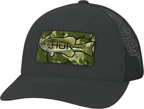 Vista 68 de HUK - Gorra de camionero de malla para hombre con cierre a presión Gorra de pesca antirreflectante