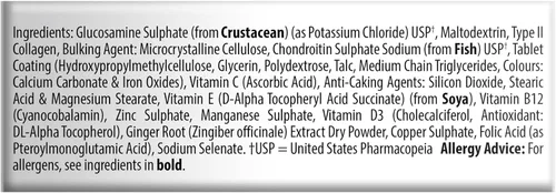 Vista 3 de Vitabiotics Jointace - Tabletas de colágeno 30 cápsulas