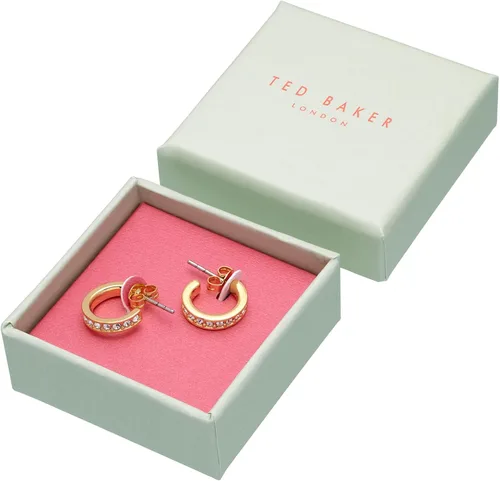 Vista 5 de Ted Baker Seenita Nano - Pendientes de aro con opción de oro rosa, oro o plata