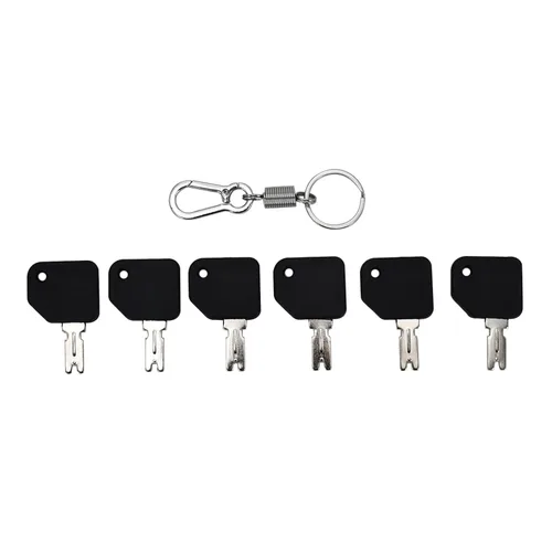 Vista 6 de 166 llaves de encendido para carretilla elevadora, mango de plástico 186304 compatible con Caterpillar Cat Hyster Gradall Genérico Clark Yale