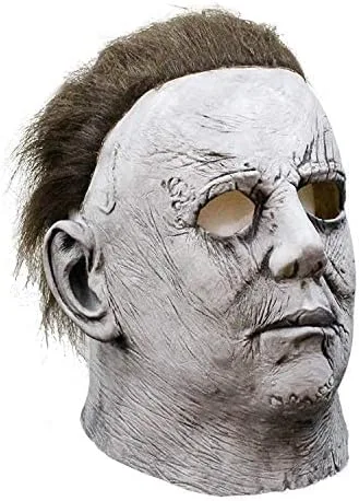 Vista 5 de Halloween Original Michael Myers Mask Masquerade Dressing Up Cosplay Masquerade Costume For Party