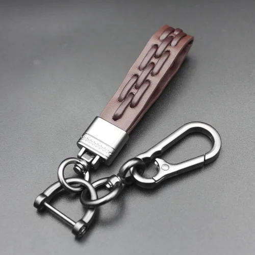 Vista 3 de GAMPRO Microfiber Leather Car Keychain, Suitable for Buick, Ford Leather keychain wristlet Universal for Men and Women