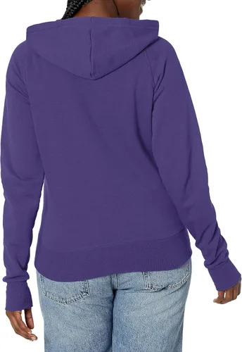 Vista 2 de Soffe Sudadera con capucha de rugby con cremallera para mujer
