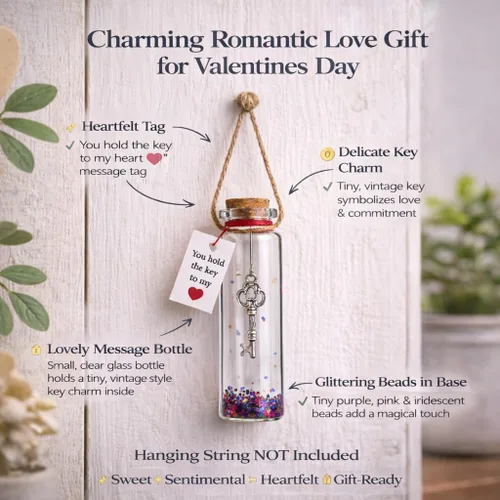 Vista 8 de VELENTI Regalo de amor para ella, él, te amo regalo para ella, mamá, lindo regalo de aniversario de boda, Navidad, regalos románticos para novia