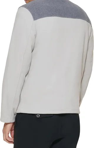 Vista 2 de Tommy Hilfiger - Chaqueta clásica de vellón y cremallera frontal para hombre