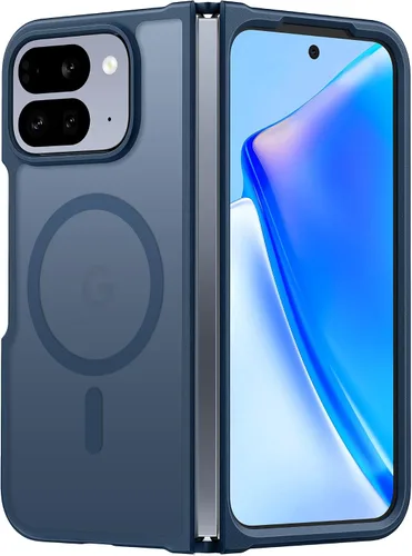 Vista 320 de FNTCASE - Funda para iPhone 16 Pro: magnética, mate, translúcida, de grado militar, protectora contra caídas, resistente, fina, duradera y a prueba