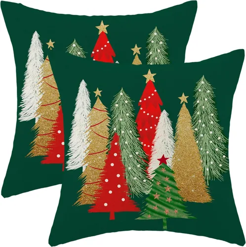 Vista 22 de Juego de 2 fundas de almohada de Halloween de 16 x 16 pulgadas, fundas de almohada de murciélagos negros y crema, fundas de cojín decorativas