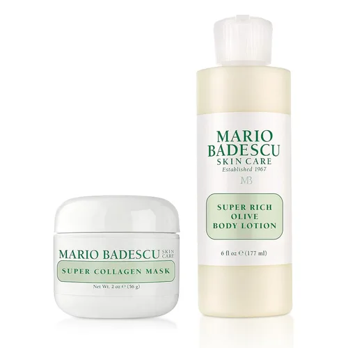 Vista 9 de Mario Badescu Máscara facial de arcilla para hombres y mujeres, minimizadora de poros, mascarilla facial para el cuidado de la piel, formulada