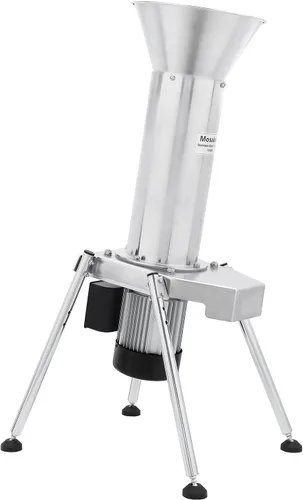 Vista 3 de Trituradora de manzana de frutas de 1100 W. Molinillo de patatas y peras de manzana entera – hacer pulpa fina. Pulper rascador de frutas de acero