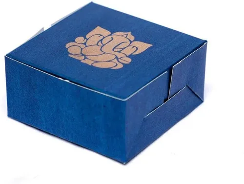 Vista 7 de Desi Favors Ganesh Cajas dulces para dulces indios, galletas, golosinas, mithai, dulces, cajas de regalo hechas a mano, caja de Mithai a granel
