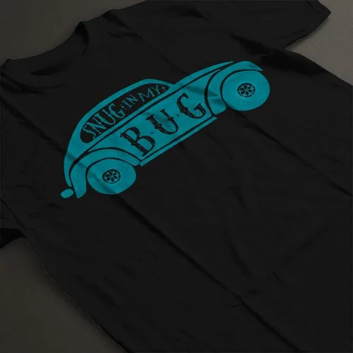 Vista 4 de Volkswagen Camiseta para mujer Beetle Snug in My Bug