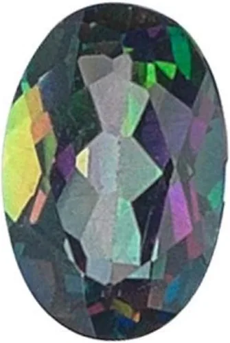 Vista 3 de 1.33-1.81 Cts de AAA 0.315x0.236 in Ovalada Suelta Verde Místico Topacio (1 pc) Piedra Preciosa, topacio