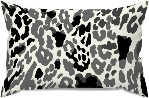 Vista 94 de ArogGeld Funda de almohada para sofá, guepardo y leopardo, estampado de leopardo, funda de cojín decorativa de granja para sala de estar