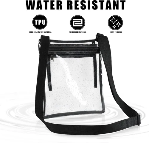 Vista 6 de Lingshare Clear Bag For Stadium Events Clear Bags for Women