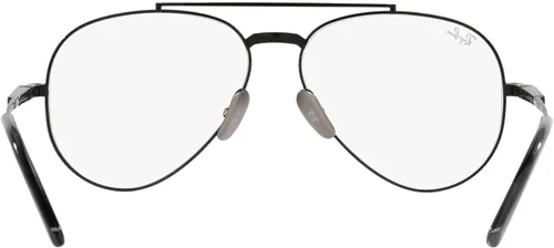 Vista 7 de Ray-Ban RX8225v Aviator Titanium Pilot - Marcos para gafas graduadas