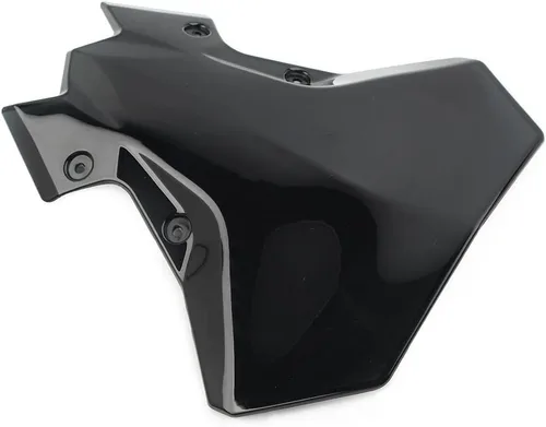 Vista 4 de LIRU - Protector de parabrisas de plástico ABS para Kawasaki Z900 Z650 2020 2021 2022, negro