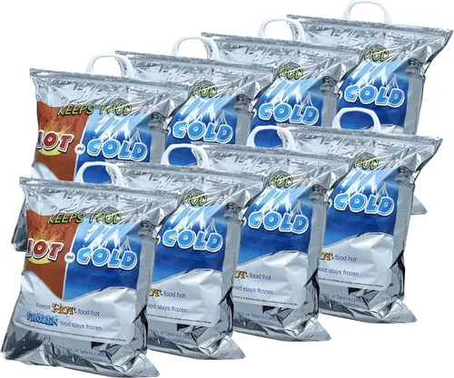 Vista 19 de Superio Bolsas Aisladas Calientes y Frías para Entrega de Alimentos, Bolsas de Compras de Comestibles, Almacenamiento de Alimentos para Comida