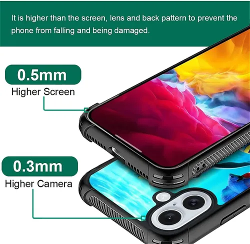 Vista 138 de Funda compatible con iPhone 15, diseño de elefantes africanos, diseño increíble a prueba de golpes, antiarañazos, carcasa trasera de policarbonato