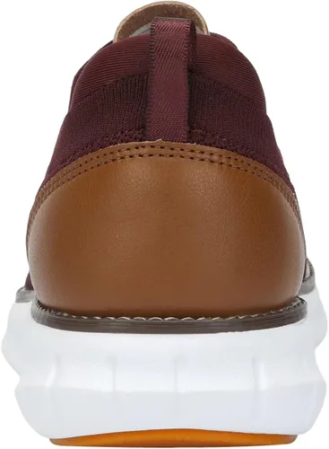 Vista 4 de SVNKE Zapatos de vestir de malla para hombre, zapatos casuales de negocios, con cordones, zapatos Oxford ligeros, transpirables, cómodos, suela