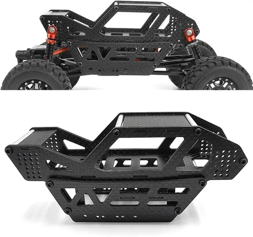 Vista 5 de MORLORDY Marco de chasis de fibra de carbono RC Roll Cage Body Shell para 1/24 RC Crawler Car SCX24 Cuerpo actualizaciones AXI00001 AXI00002