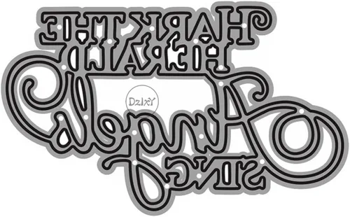 Vista 8 de DzIxY Amazing Words - Troqueles de corte de metal para hacer tarjetas, troquelados de papel en relieve, plantillas para máquina de álbumes