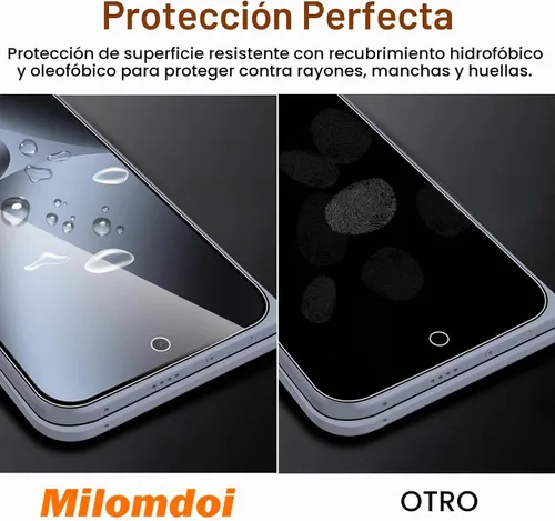 Vista 4 de Milomdoi Paquete de 3 protectores de pantalla de vidrio templado para Google Pixel 10 Pro Fold con 3 protectores de lente de cámara, accesorios