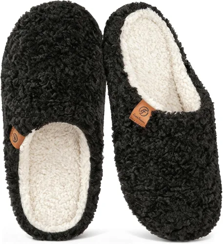 Vista 12 de EverFoams - Zapatillas de casa para mujer, suaves y cómodas, con espuma viscoelástica, para interior Beige