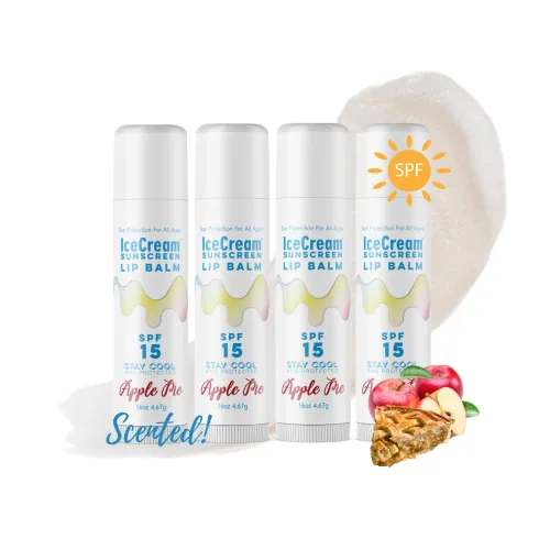 Vista 19 de IceCream Bálsamos labiales con protector solar, protector solar para labios, protector solar resistente al agua para labios, cuidado de labios