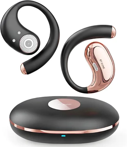Vista 10 de Micool Auriculares deportivos de oreja abierta Bluetooth 6.0, auriculares inalámbricos con clip con tiempo de reproducción de 36 horas para correr