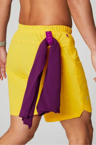 Vista 42 de Fabletics The One - Pantalón corto para hombre (forro), entrenamiento, natación, ligero, de secado rápido, bolsillo con cremallera, tejido elástico