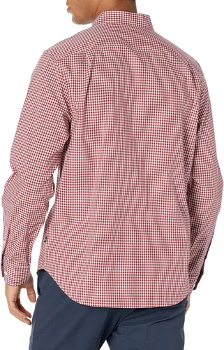 Vista 4 de Nautica Camisa de popelina de guingán para hombre