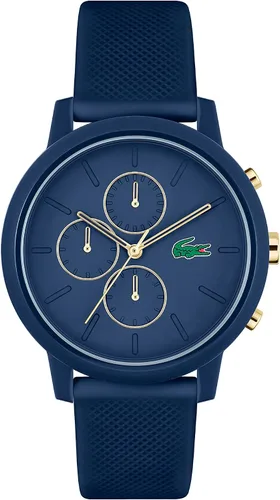 Vista 13 de Lacoste 12.12 Men's Chronograph Watch - TR90 Case Quartz - Premium Sporty Fashion Timepiece